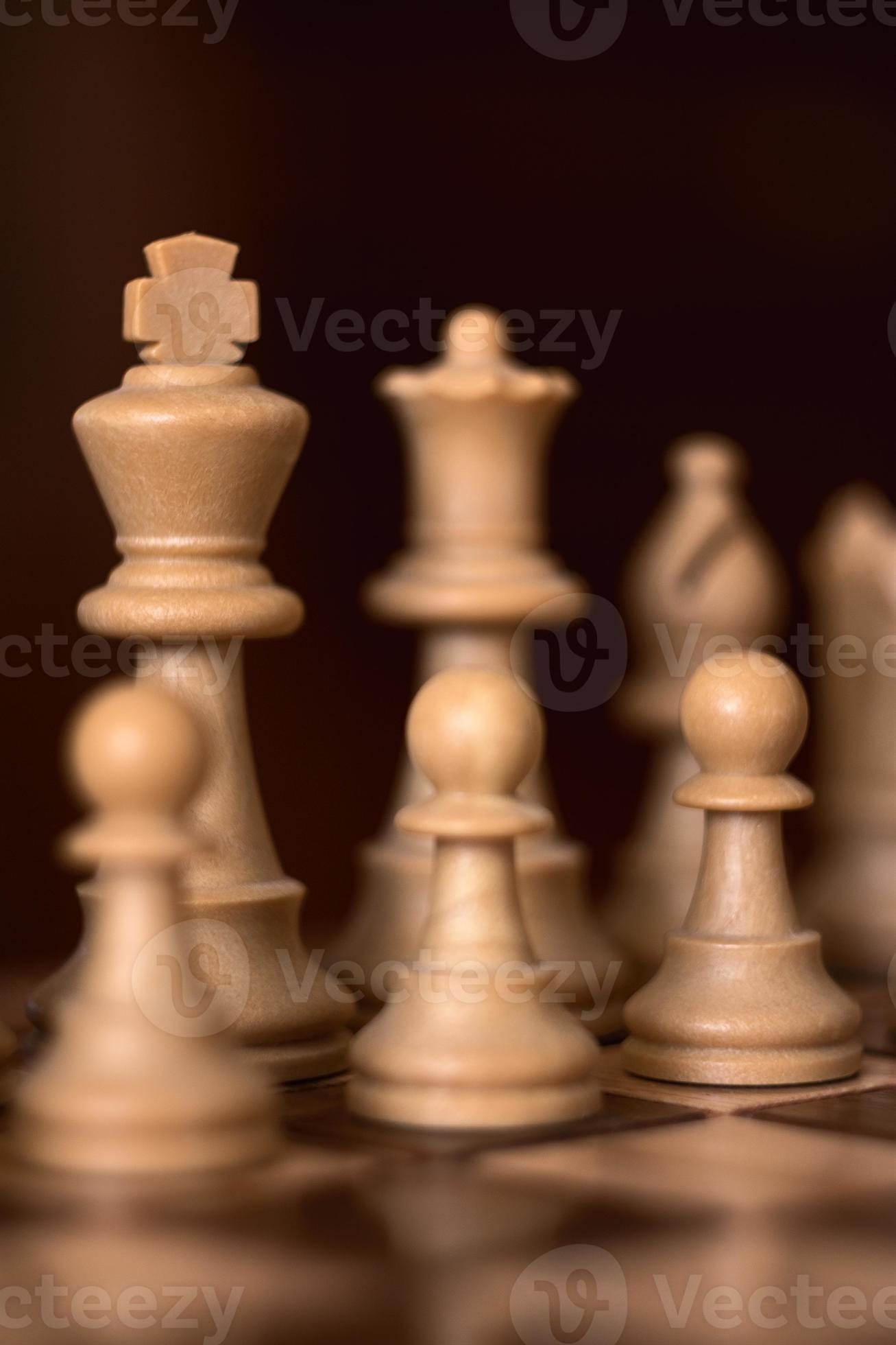 peões de xadrez em linha 743872 Foto de stock no Vecteezy
